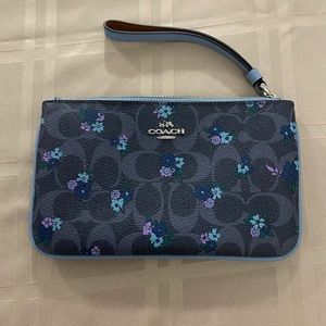 Coach Flower Wristlet